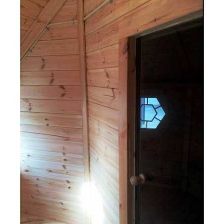SAUNA CABIN 16,5 m2 con barbacoa 
