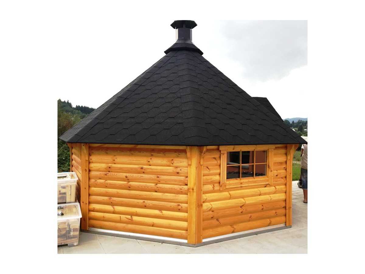 SAUNA CABIN 16,5 m2  con barbacoa 