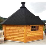 SAUNA CABIN 16,5 m2 con barbacoa 