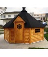 SAUNA CABIN 16,5 m2  con barbacoa 