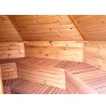SAUNA CABIN 16,5 m2 con barbacoa 