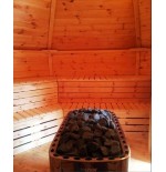 SAUNA CABIN 16,5 m2 con barbacoa 