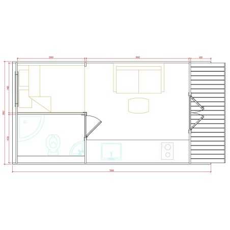 Camping Pod 5.9 con baño 