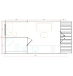 Camping Pod 5.9 con baño 