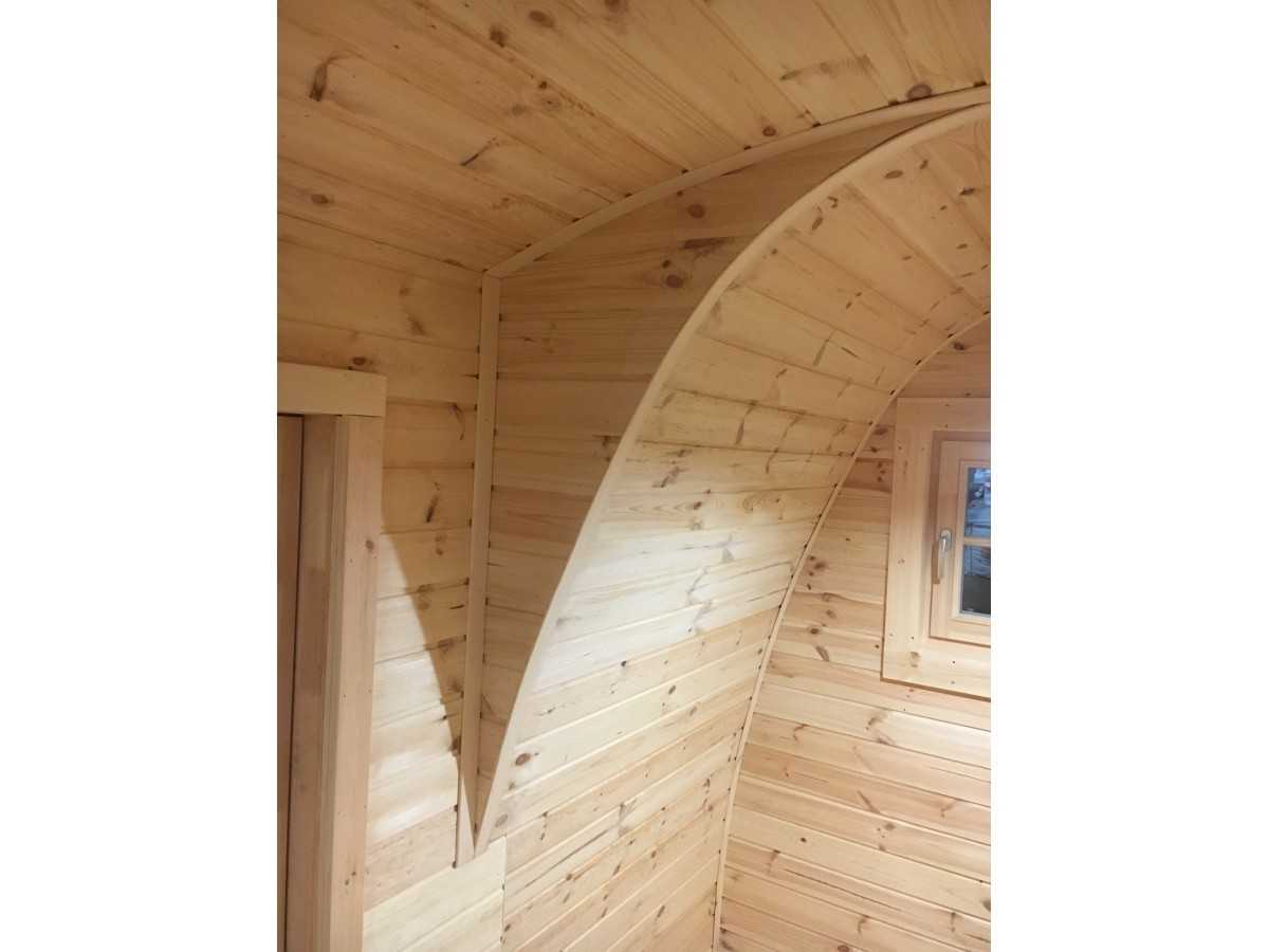 Camping Pod 3.0 x 4.8 LUXURY PLUS en doble pared