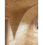 Camping Pod 3.0 x 4.8 LUXURY PLUS en doble pared