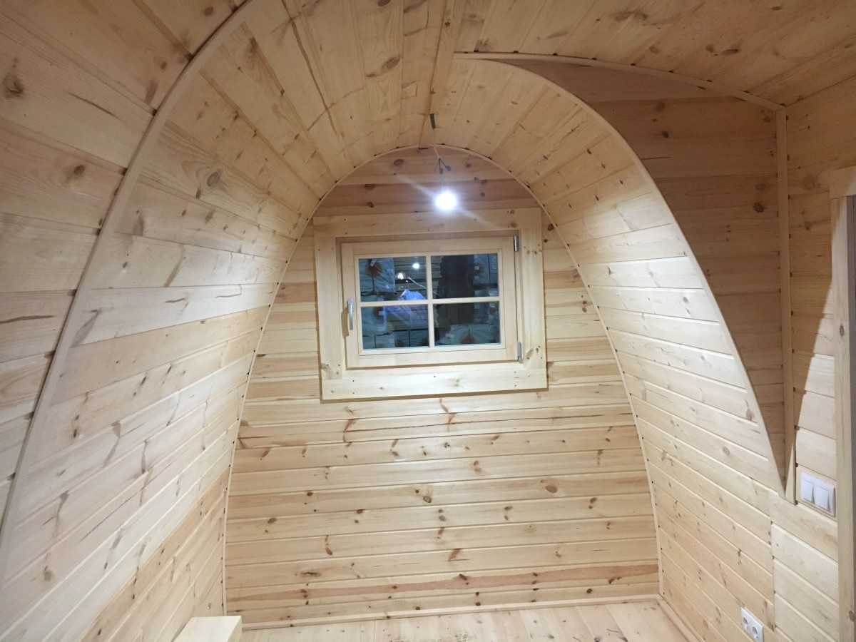 Camping Pod 3.0 x 4.8 LUXURY PLUS en doble pared