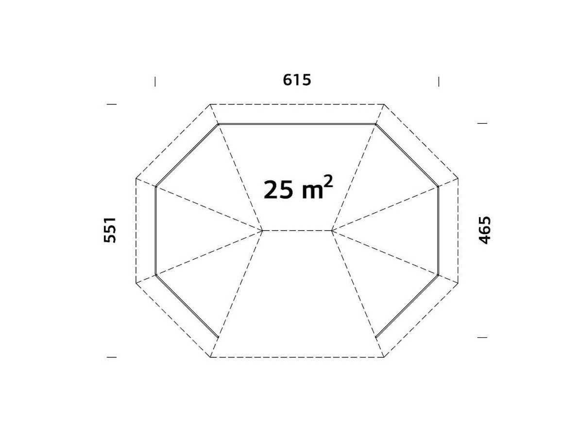 CENADOR DE MADERA BETTY 25 m2