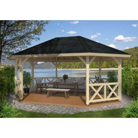 CENADOR DE MADERA  BETTY 25 m2