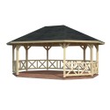 CENADOR DE MADERA  BETTY 25 m2