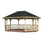 CENADOR DE MADERA BETTY 25 m2