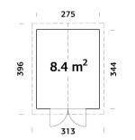 TRASTERO DE MADERA MARTIN 8.4 