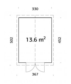 TRASTERO DE MADERA MARTIN 13.6