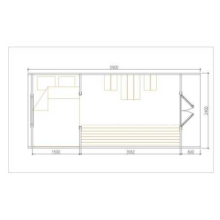 Camping Pod 2.4 x 5.9