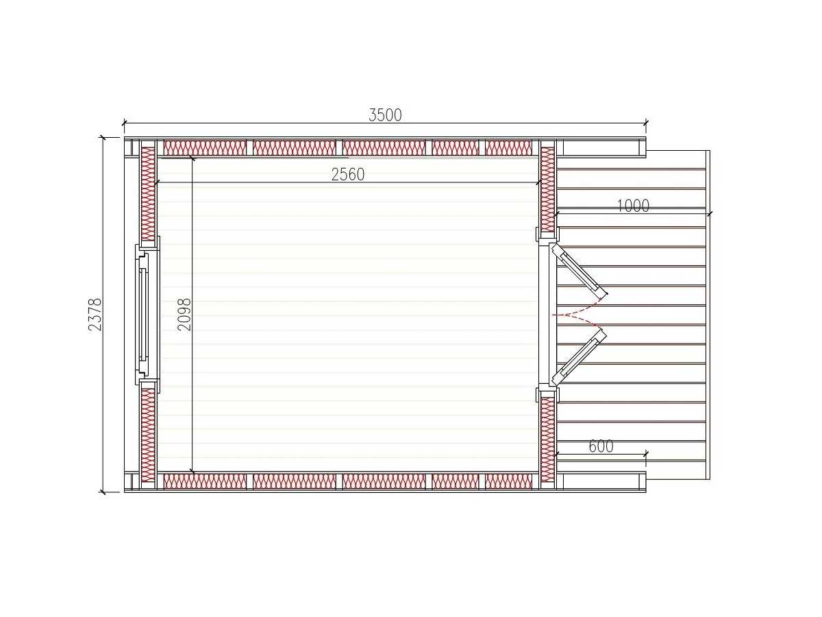 Camping Pod 2.4 x 3.5 LUXURY 