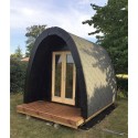 Camping Pod 2,4 x 3,0  LUXURY 