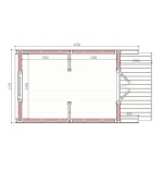 Camping Pod 2.4 x 4.0 LUXURY