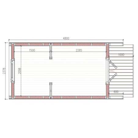 Camping Pod 4.8 LUXURY