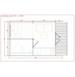 Camping Pod 3.0 x 4.8 con WC 