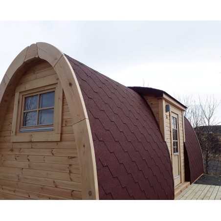 Camping Pod 2.4 x 6.0 LUXURY PLUS 