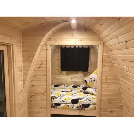 Camping Pod 2.4 x 6.6 LUXURY PLUS 
