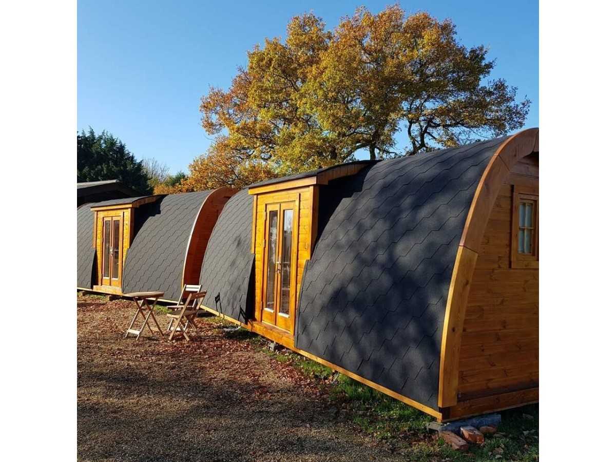 Camping Pod 2.4 x 6.6 LUXURY PLUS 