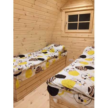 Camping Pod 2.4 x 6.6 LUXURY PLUS 