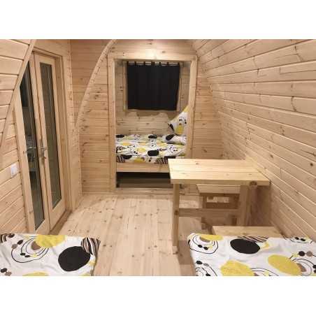 Camping Pod 2.4 x 6.6 LUXURY PLUS 