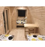 Camping Pod 2.4 x 6.6 LUXURY PLUS 