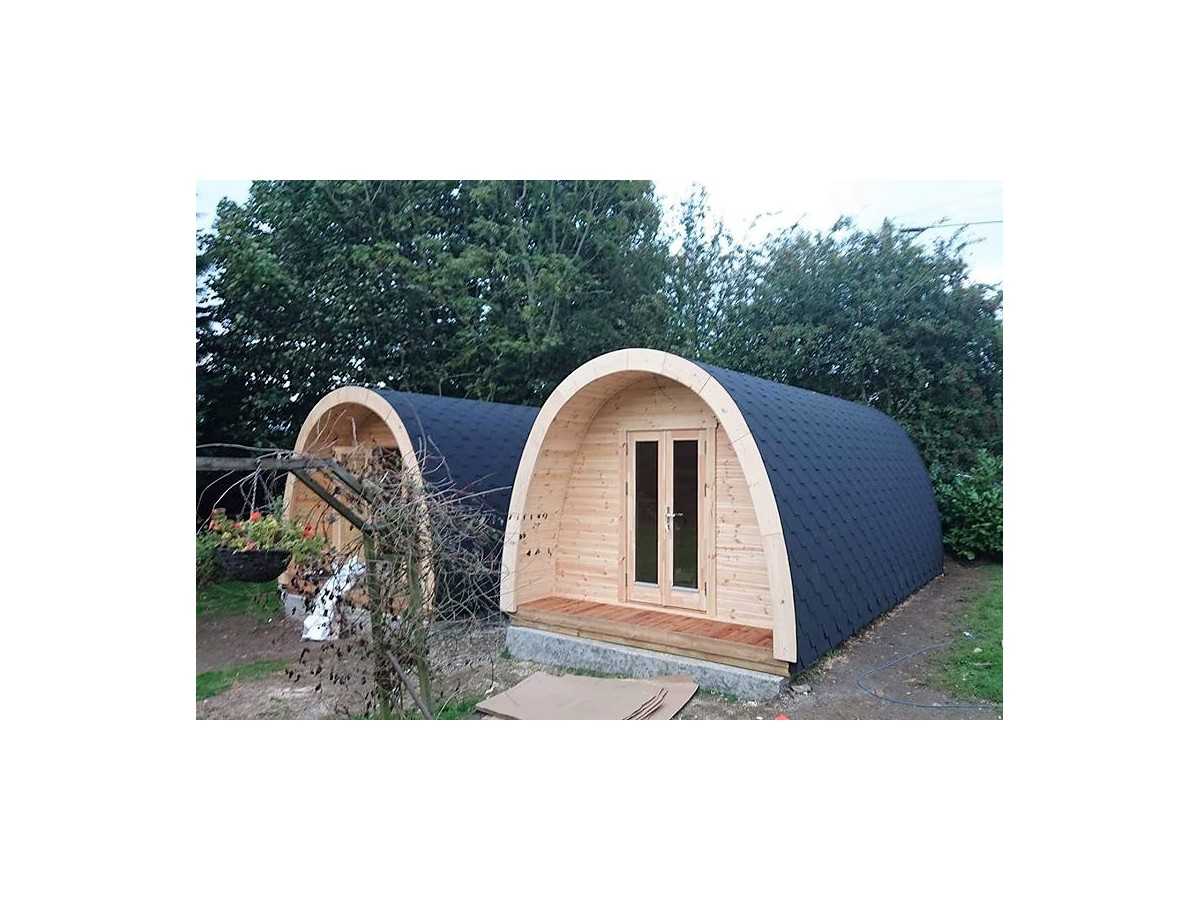 Luxury Camping Pod  3.25  x 4.8 con WC 