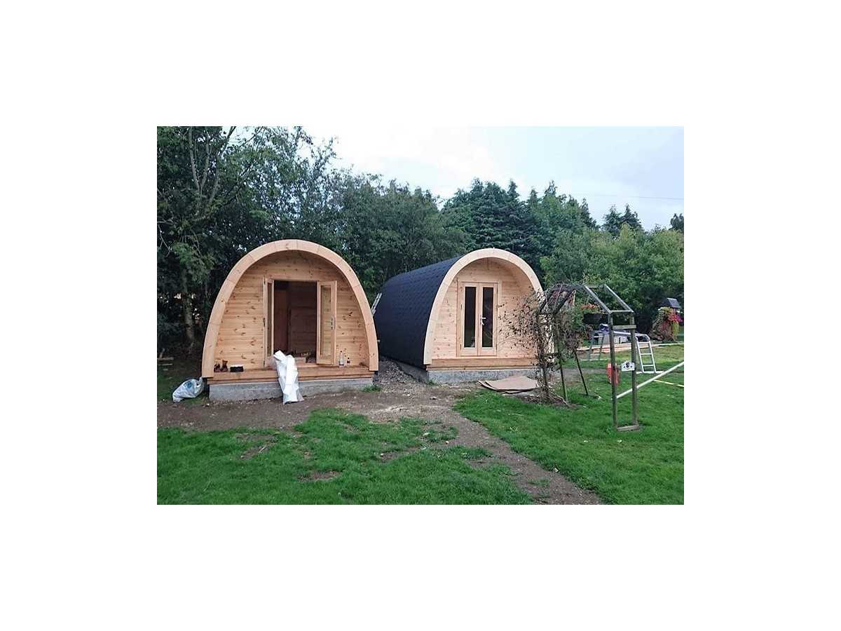 Luxury Camping Pod  3.25  x 4.8 con WC 
