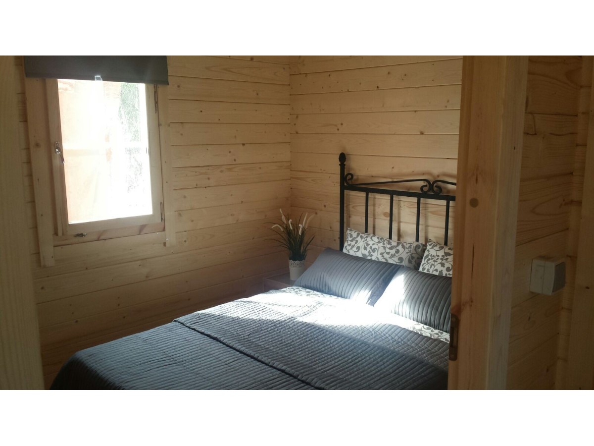 Casa de madera en doble pared "FAY TWINSKIN" -44-50-44 mm