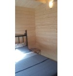 Casa de madera en doble pared "FAY TWINSKIN" -44-50-44 mm