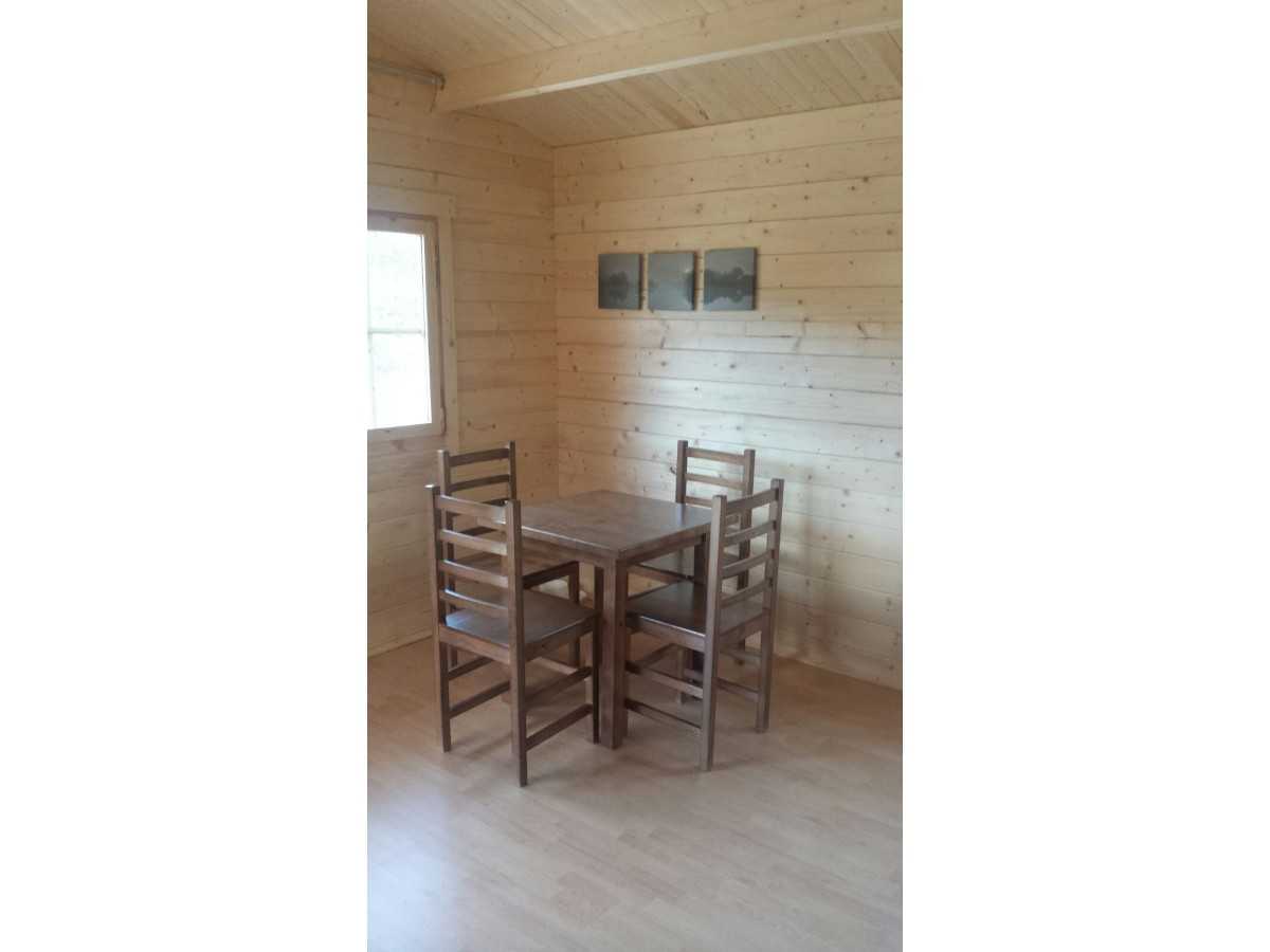 Casa de madera en doble pared "FAY TWINSKIN" -44-50-44 mm