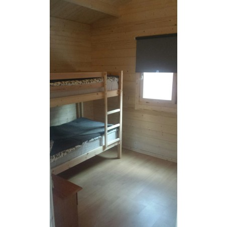 Casa de madera en doble pared "FAY TWINSKIN" -44-50-44 mm
