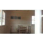 Casa de madera en doble pared "FAY TWINSKIN" -44-50-44 mm