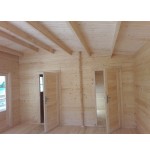 CASA DE MADERA EN DOBLE PARED   "ALINA TWINSKIN"