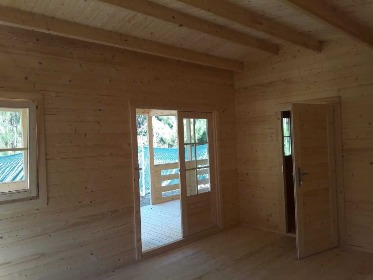 CASA DE MADERA EN DOBLE PARED   "ALINA TWINSKIN"