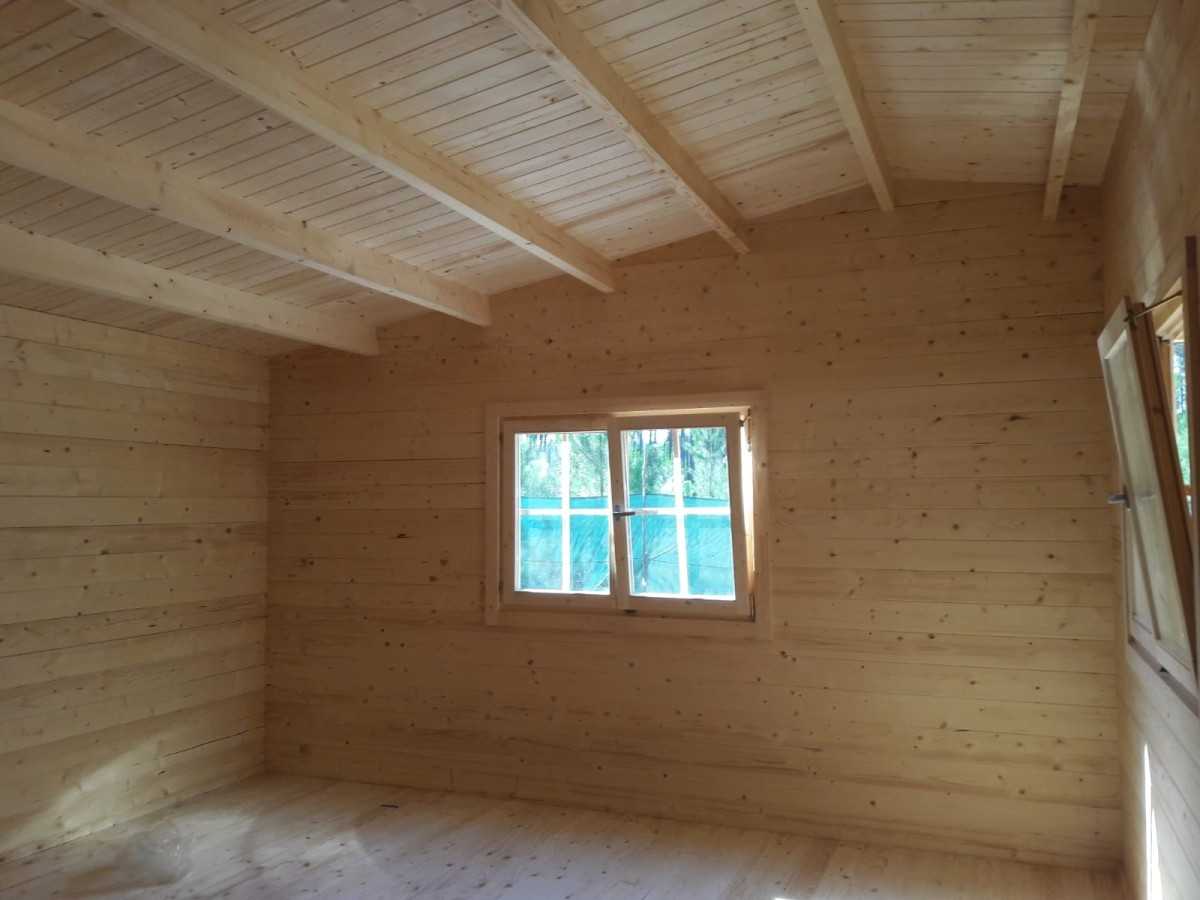CASA DE MADERA EN DOBLE PARED   "ALINA TWINSKIN"