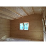CASA DE MADERA EN DOBLE PARED   "ALINA TWINSKIN"