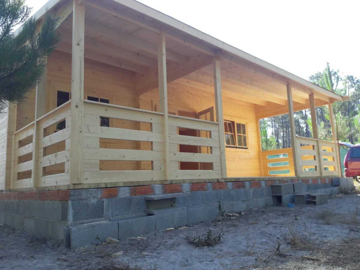 CASA DE MADERA EN DOBLE PARED   "ALINA TWINSKIN"