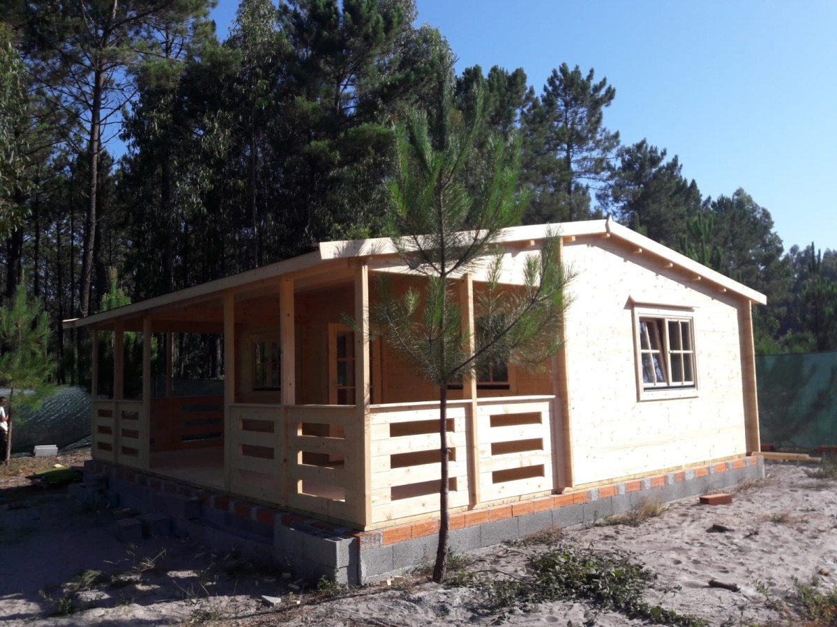 CASA DE MADERA EN DOBLE PARED   "ALINA TWINSKIN"
