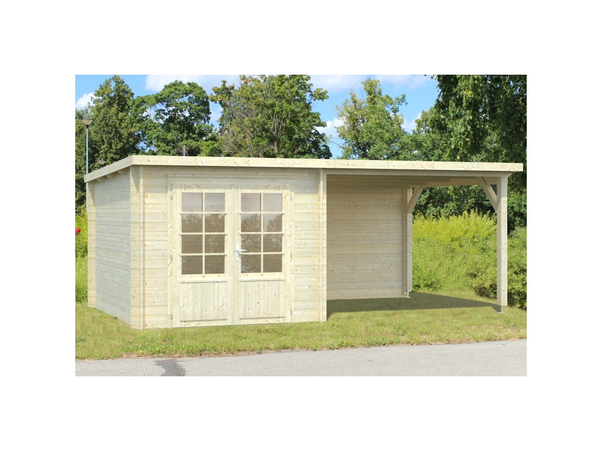 CASETA DE JARDIN "ELLA  6,9 + 8.2 m2"