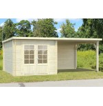 CASETA DE JARDIN "ELLA  6,9 + 8.2 m2"