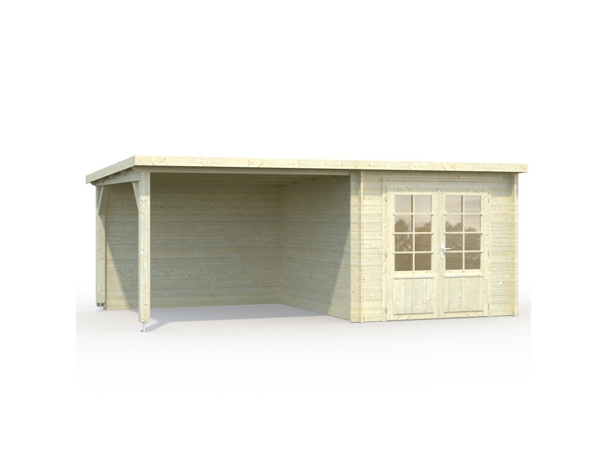 CASETA DE JARDIN "ELLA  6,9 + 8.2 m2"