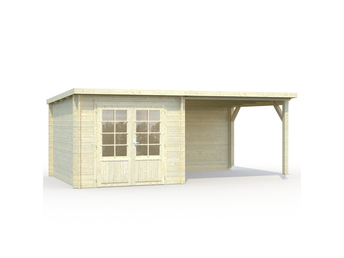 CASETA DE JARDIN "ELLA  6,9 + 8.2 m2"