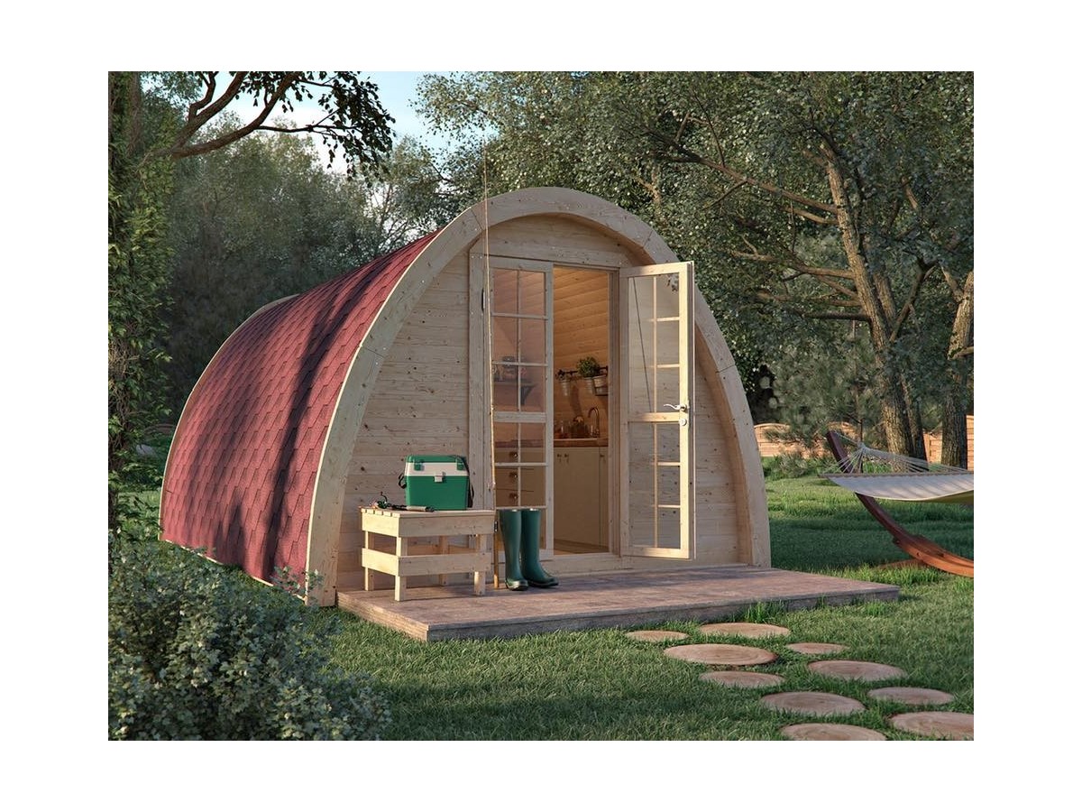 Luxury Camping Pod  3.25  x 5.9 con WC 