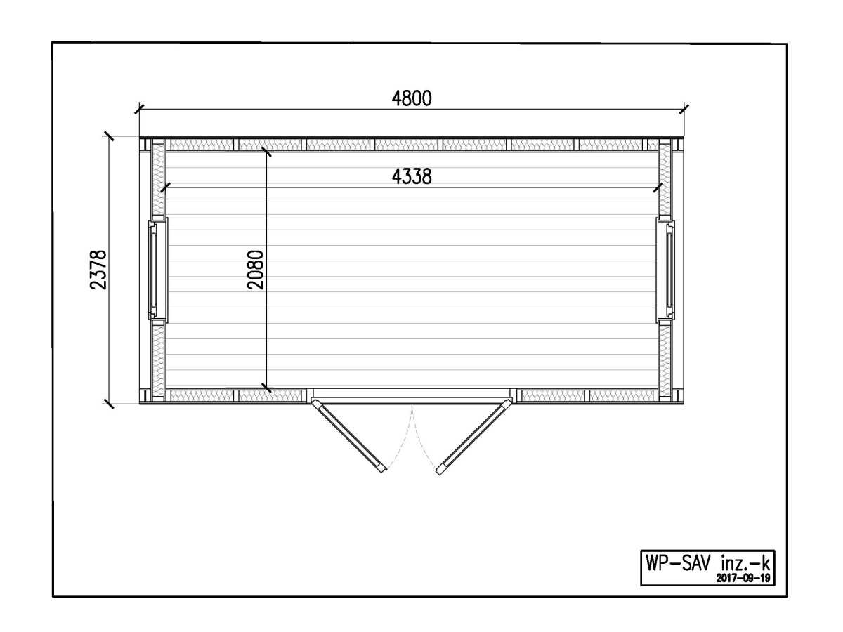 Camping Pod 3.0 x 4.8 LUXURY PLUS en doble pared