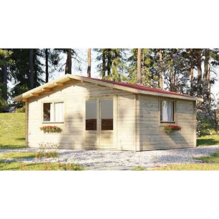 Casa de jardin ALTEA 6x6 , grosor 44 mm 