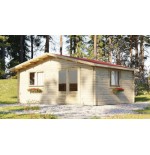 Casa de jardin ALTEA 6x6 , grosor 44 mm 